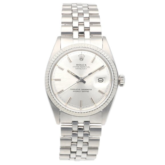 Rolex Datejust Oyster Perpetual Watch Stainless Steel 1601 Automatic Men's RO... - Picture 8 of 12